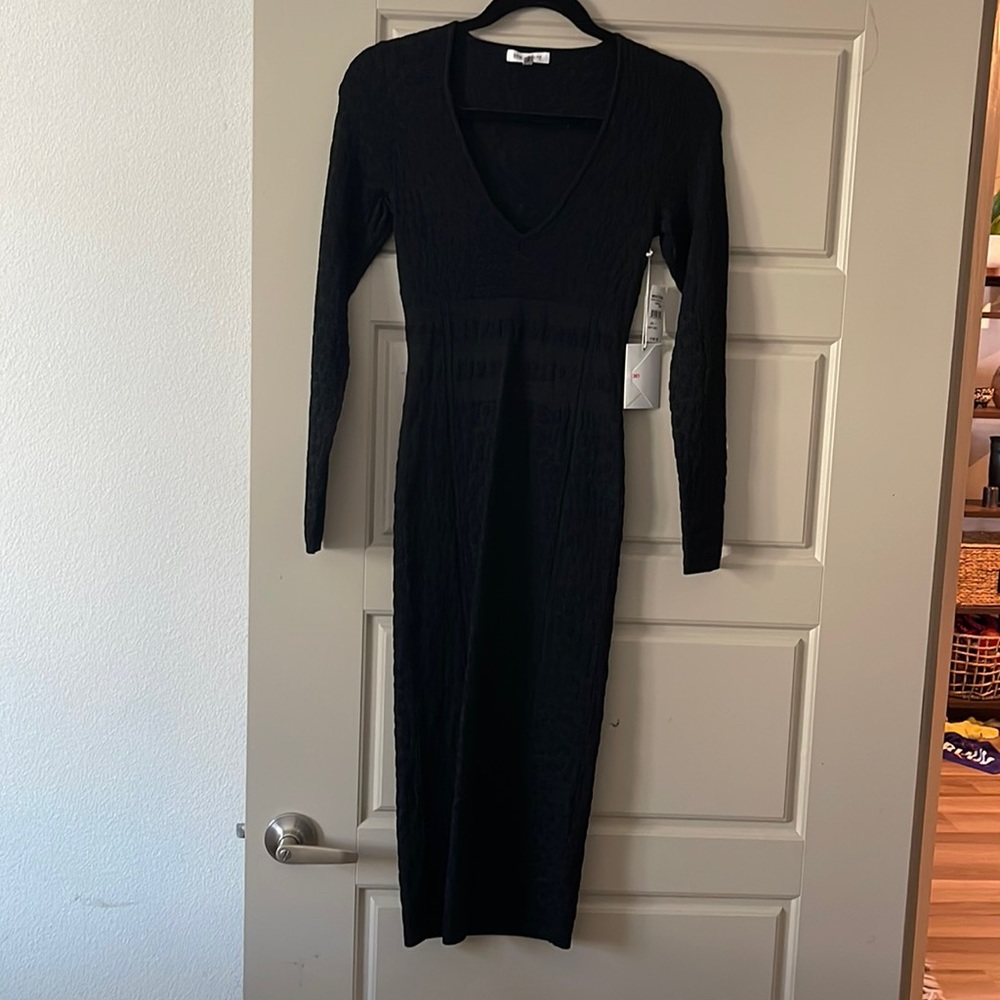 GOOD AMERICAN BLACK DRESS